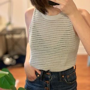 Madewell Gray Sweater Tank